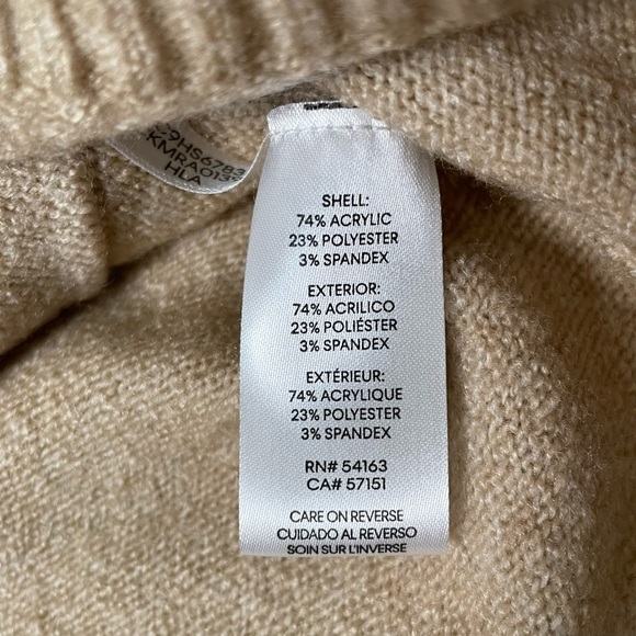 Calvin Klein cowl neck tunic sweater - Picture 6 of 6